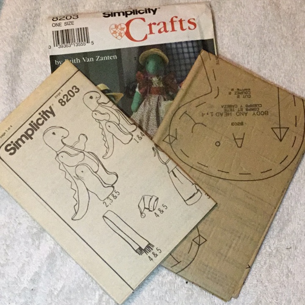 Simplicity Crafts sewing pattern - Picture 3 of 3